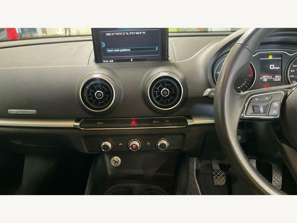 Audi A3 1.6 Tdi 30 Se Technik Sportback Euro 6 Ss YC68YBE Black #6