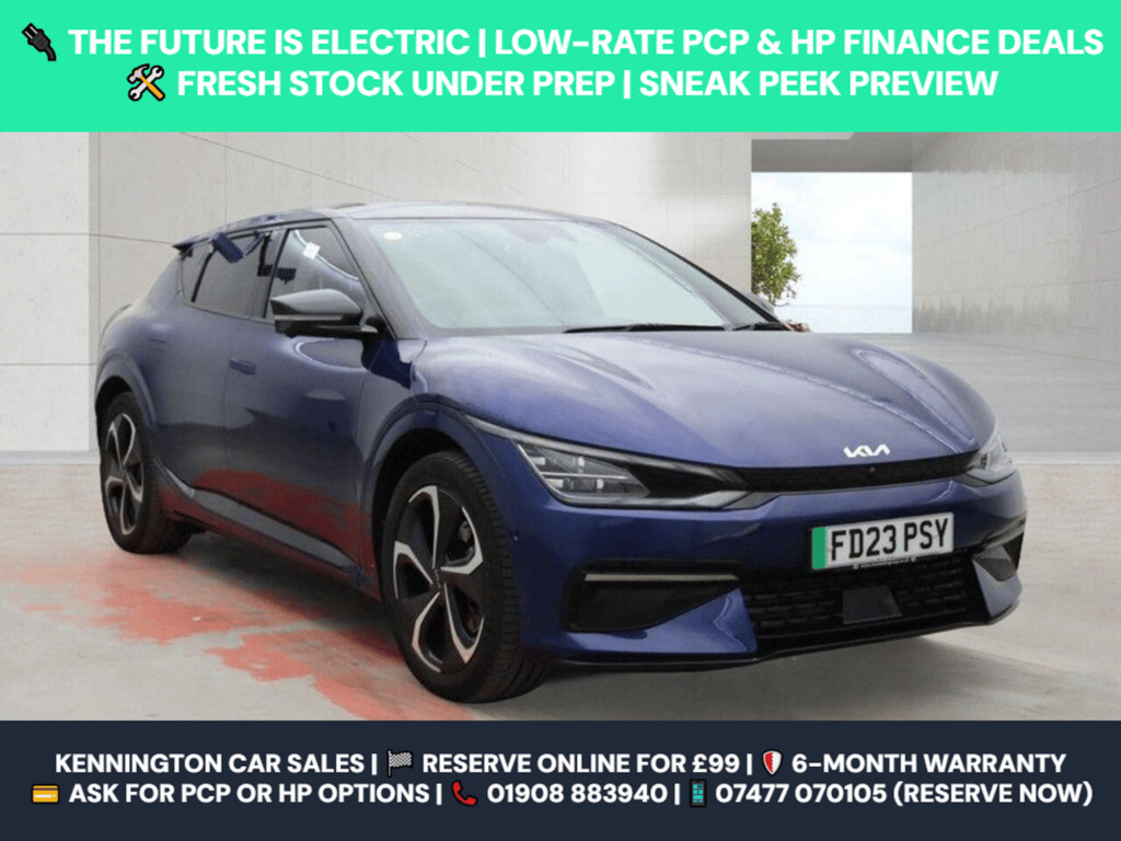 Kia EV6 77.4Kwh Gt-line S Blue