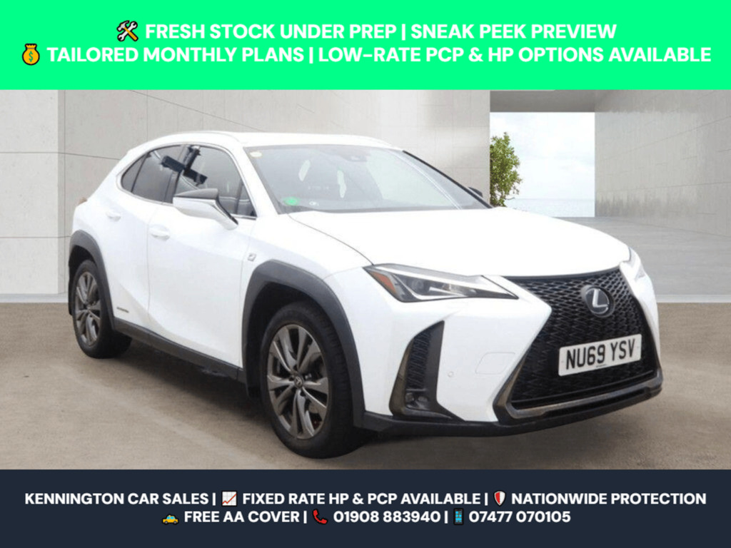 Lexus UX 2.0 250H F Sport E-cvt Euro 6 Ss White