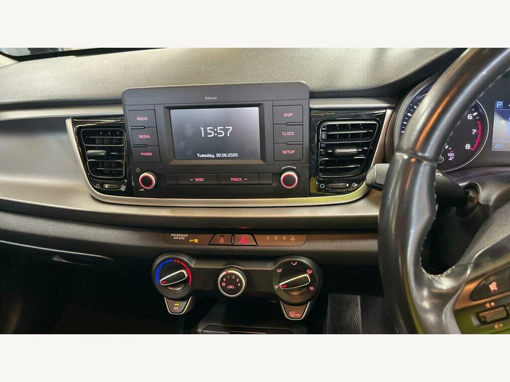 Kia RIO 2 White #9