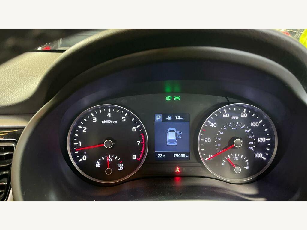 Kia RIO 2 White #10