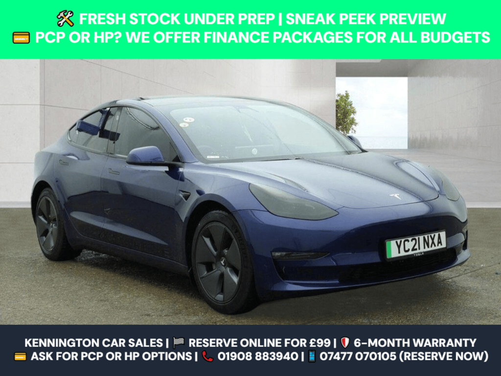 Tesla Model 3 Dual Motor Long Range 4Wde Blue