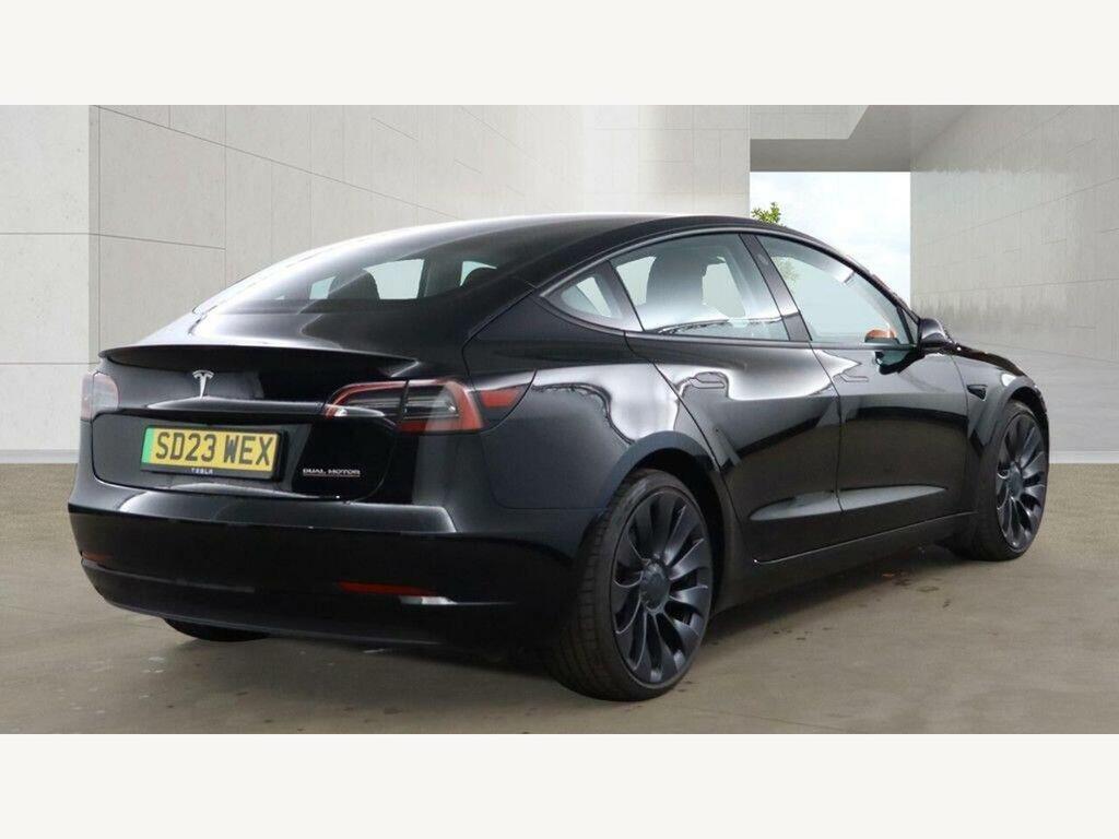 Tesla Model 3 Dual Motor Performance 4Wde Performanc Black #5