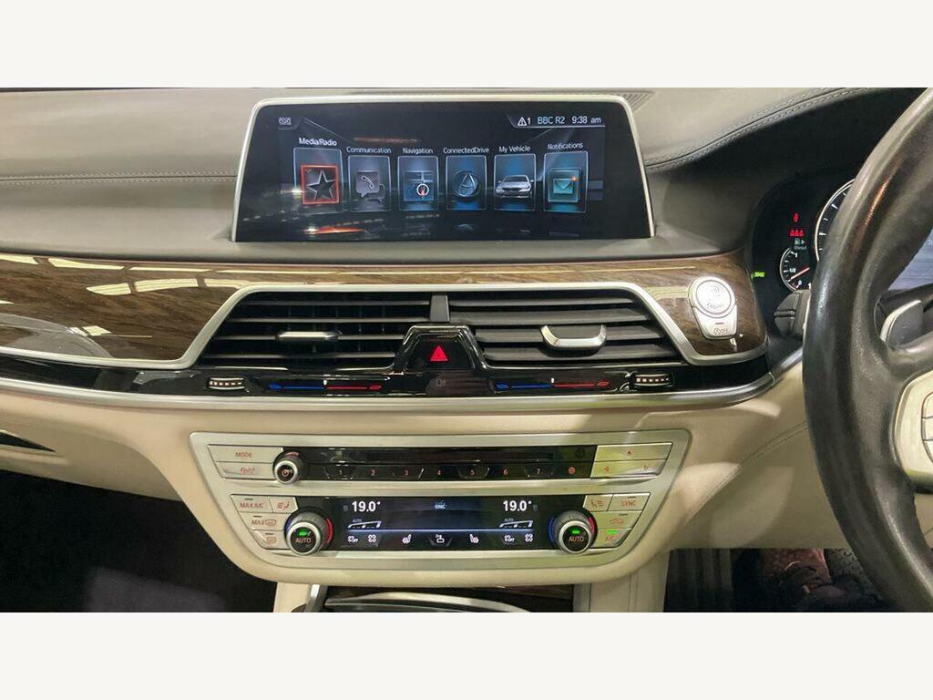 BMW 7 Series 750I M Sport Black #8