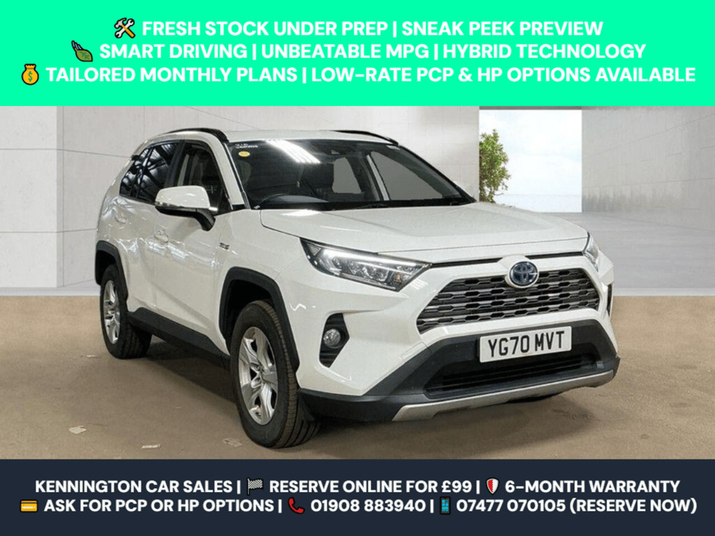 Toyota Rav 4 2.5 Vvt-h Icon Cvt Euro 6 Ss White