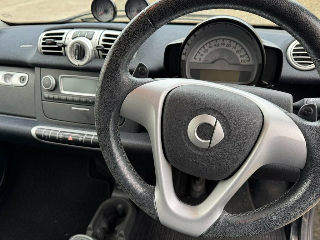 Smart Fortwo Cabrio Convertible 1.0 Mhd Passion Cabriolet Softtouch Eu Black #10