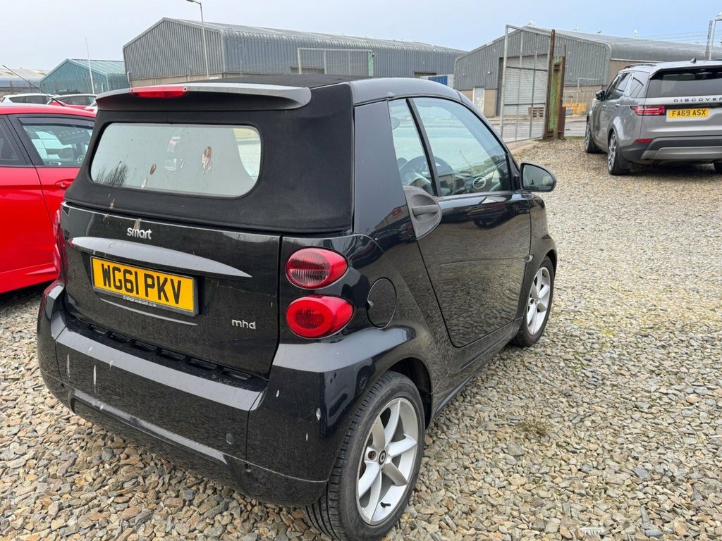 Smart Fortwo Cabrio 1L Pulse Black #6