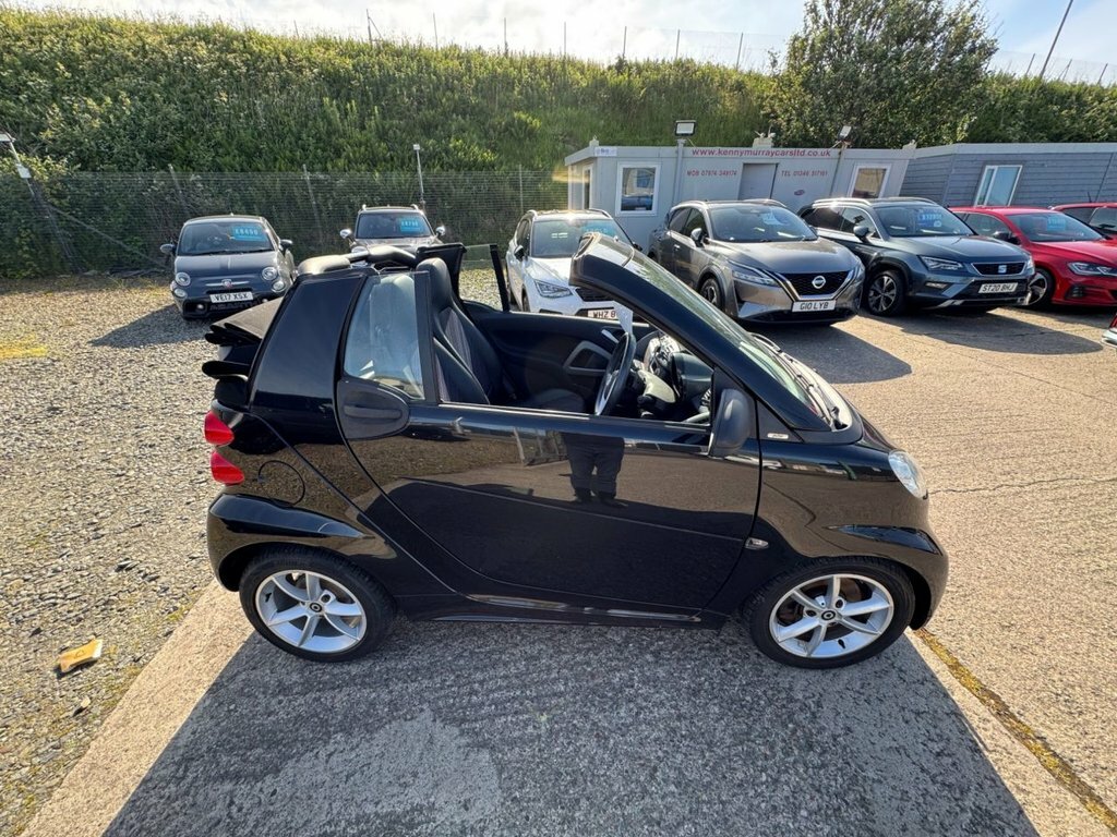 Smart Fortwo Cabrio Convertible 1.0 Mhd Passion Cabriolet Softtouch Eu Black #7