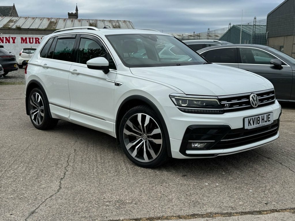Volkswagen Tiguan 2L R-line White #4