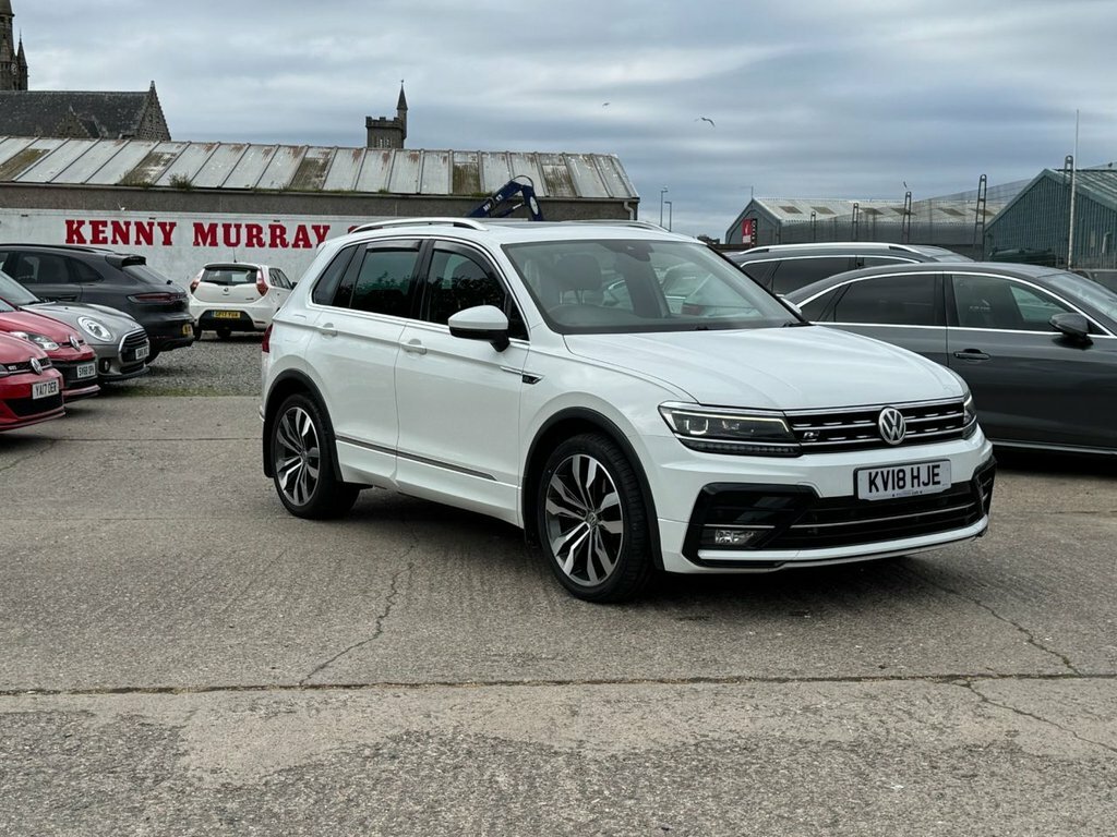 Volkswagen Tiguan 2L R-line White #5