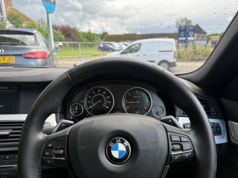 BMW 5 Series 520D M Sport Yellow #26