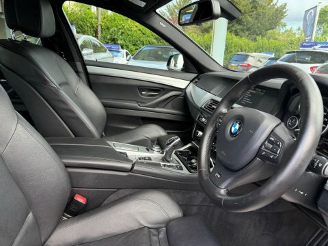 BMW 5 Series 520D M Sport Yellow #13