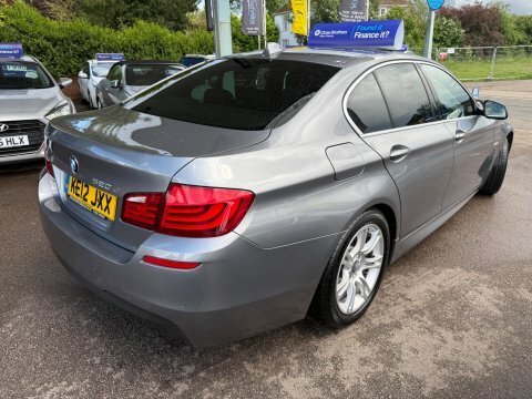 BMW 5 Series 520D M Sport Yellow #10