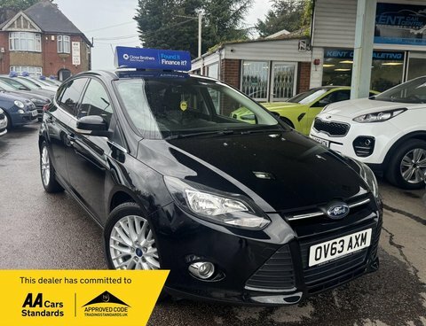 Ford Focus 1.6 Tdci Zetec Hatchback U1425 Blue #1