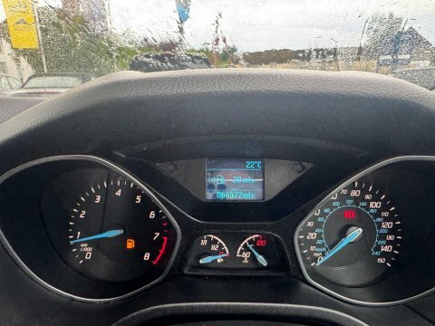 Ford Focus 1.6 Tdci Zetec Hatchback U1425 Blue #17