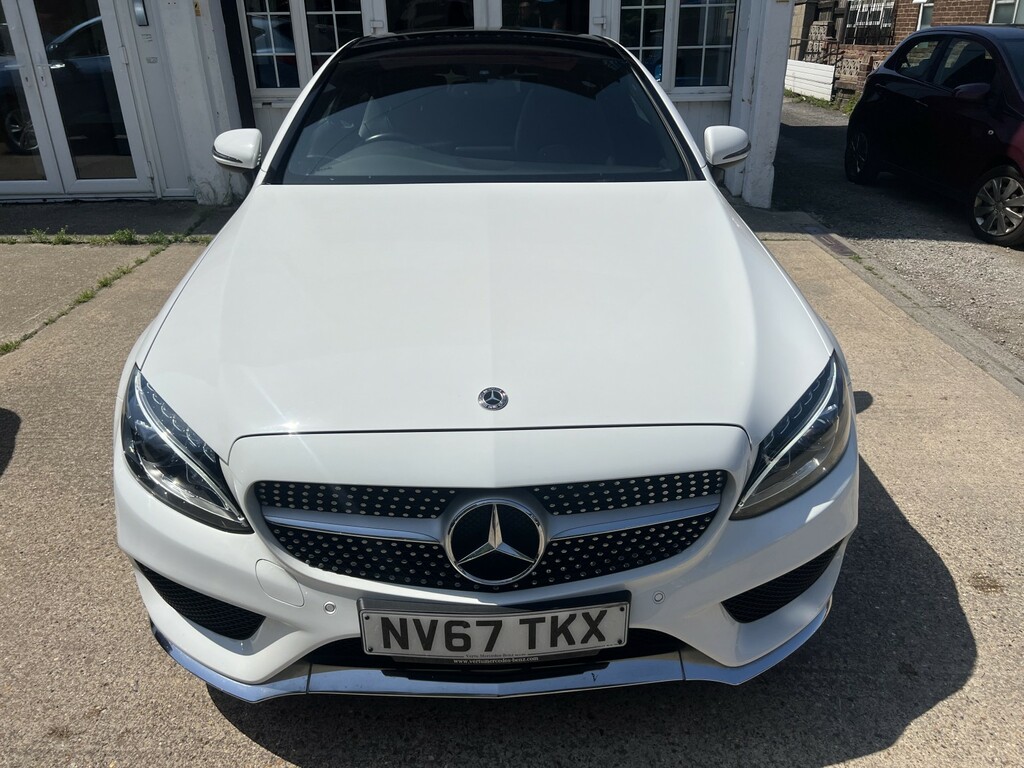 Mercedes-Benz C Class 2.0 C200 Amg Line 201867 NV67TKX White #2