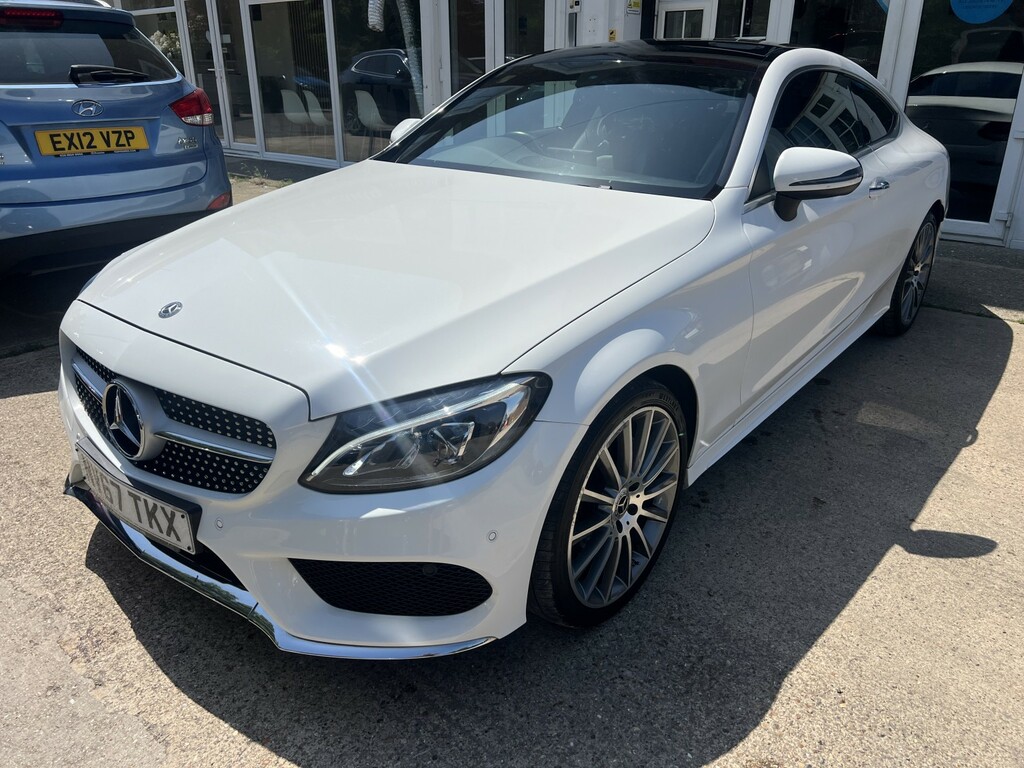 Mercedes-Benz C Class 2.0 C200 Amg Line 201867 NV67TKX White #4