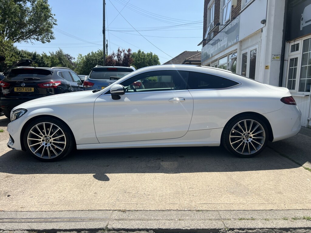 Mercedes-Benz C Class 2.0 C200 Amg Line 201867 NV67TKX White #6