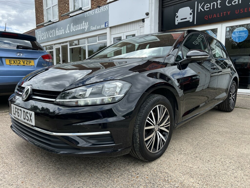 Volkswagen Golf 1.0 Tsi Bluemotion Tech Se Nav 201767 Black #5