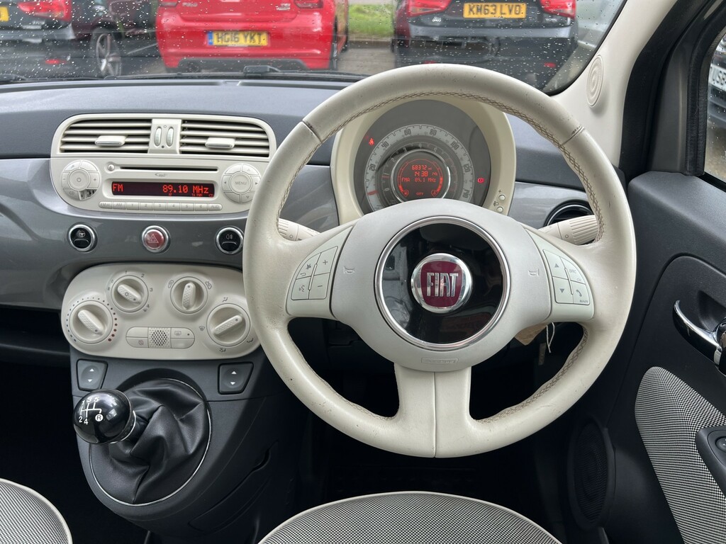 Fiat 500 1.2 Lounge Red #19