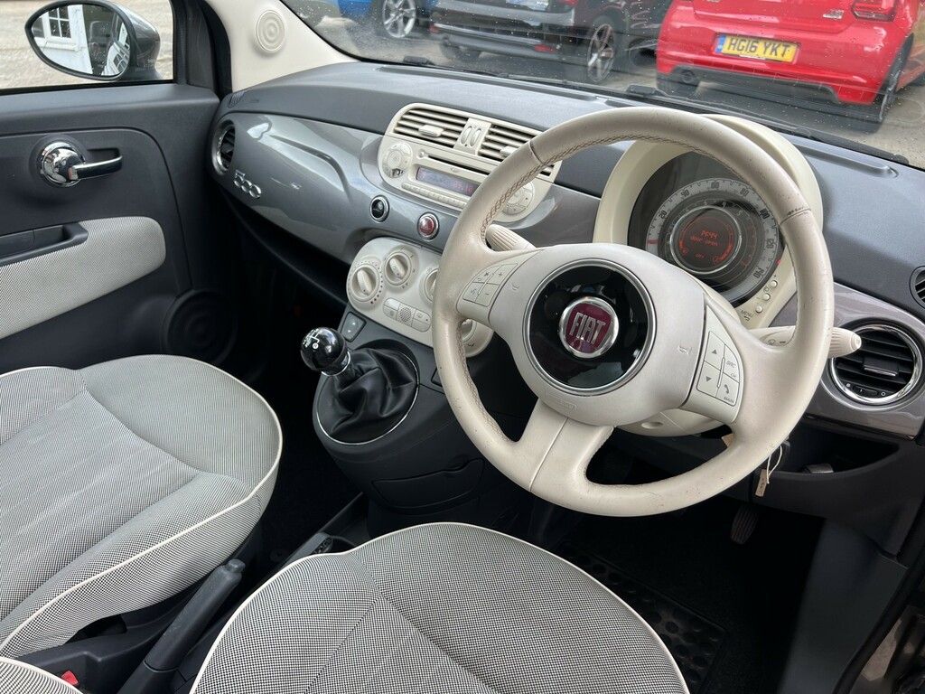 Fiat 500 1.2 Lounge Red #28
