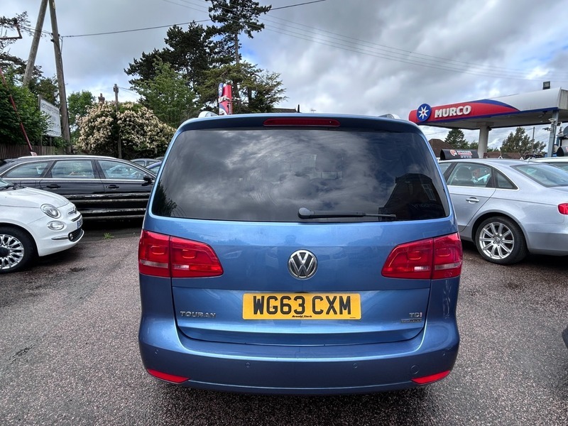 Volkswagen Touran Se Tdi Bluemotion Technology Blue #6