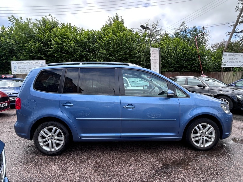 Volkswagen Touran Se Tdi Bluemotion Technology Blue #4