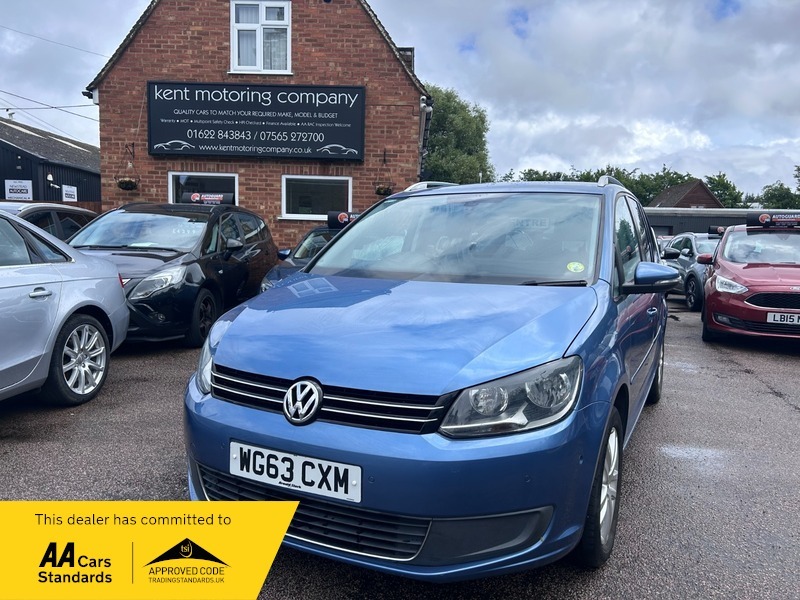 Volkswagen Touran Se Tdi Bluemotion Technology Blue