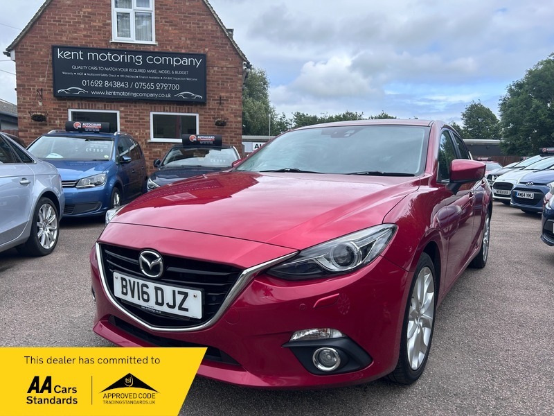 Mazda 3 Sport Nav Red