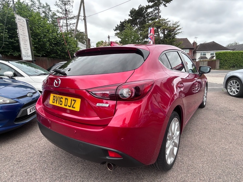 Mazda 3 Sport Nav Red #5