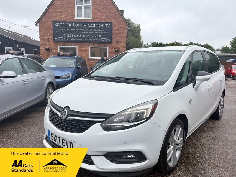 Vauxhall Zafira Sri White