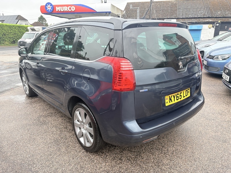 Peugeot 5008 Blue Hdi S S Blue #4