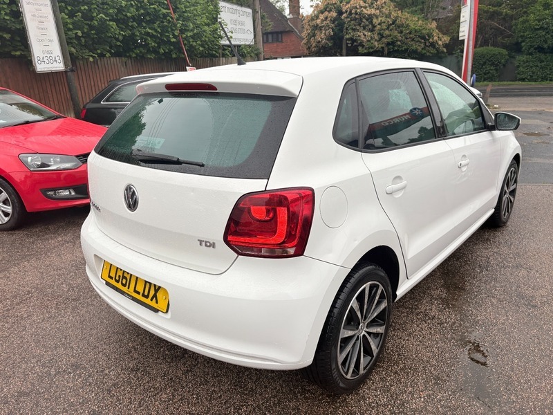 Volkswagen Polo Match Tdi White #5