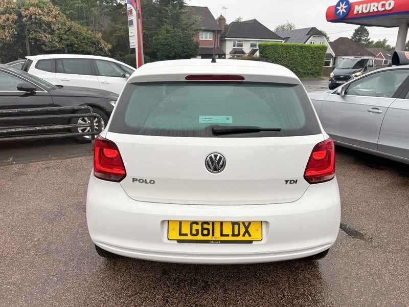 Volkswagen Polo Match Tdi White #6