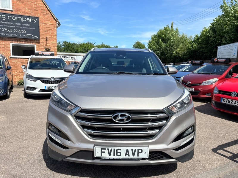 Hyundai Tucson Crdi Premium Blue Drive Beige #3