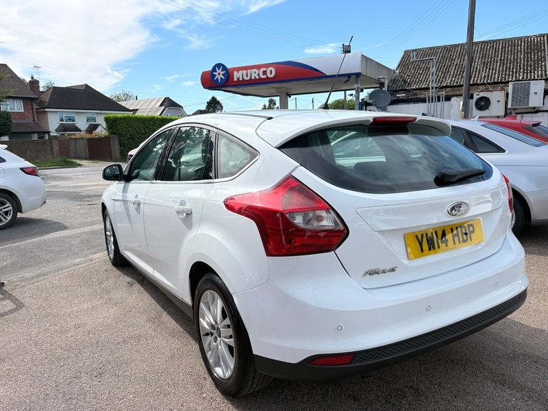 Ford Focus Titanium Navigator Tdci White #5