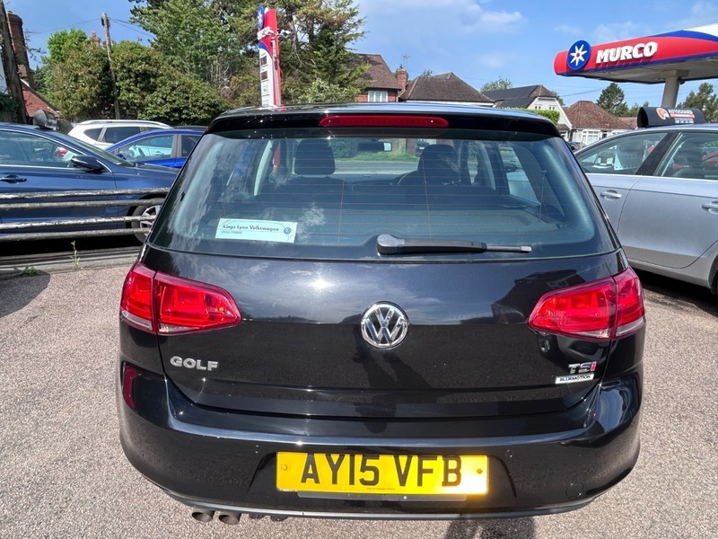 Volkswagen Golf Match Tsi Bluemotion Technology Black #6