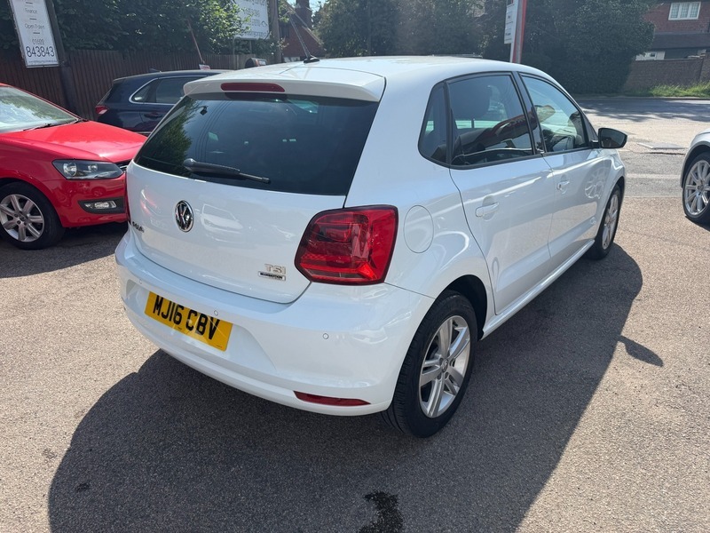 Volkswagen Polo Match Tsi MJ16CBV White #5
