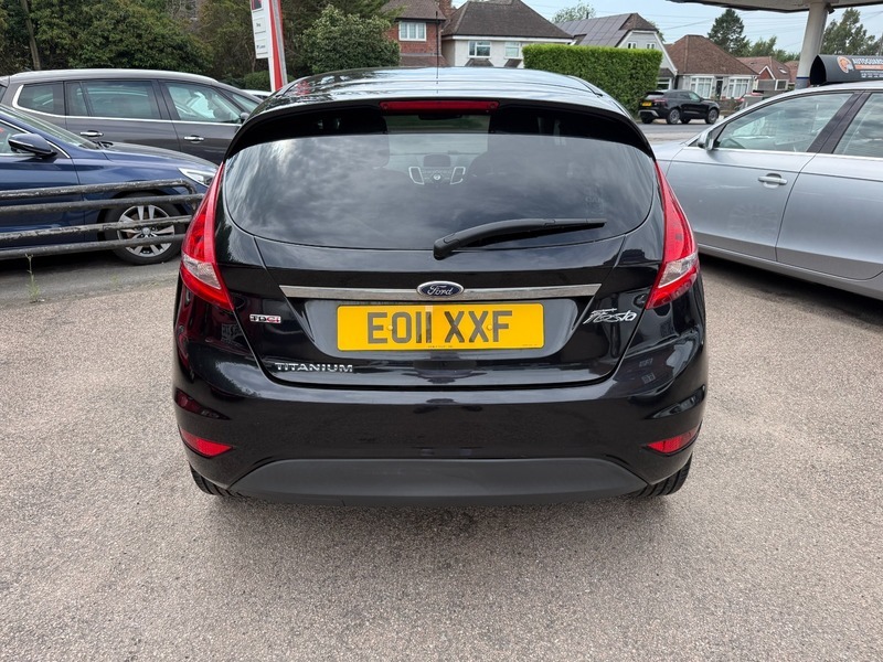 Ford Fiesta Titanium Tdci Black #6
