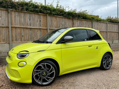Abarth 500 500E Turismo Green #4