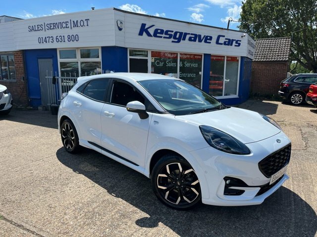 Ford Puma 1.0T Ecoboost Mhev St-line X Suv Hybrid White