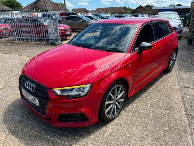 Audi A3 1.5 Tfsi Cod Black Edition Sportback S KN18LXE Red #3
