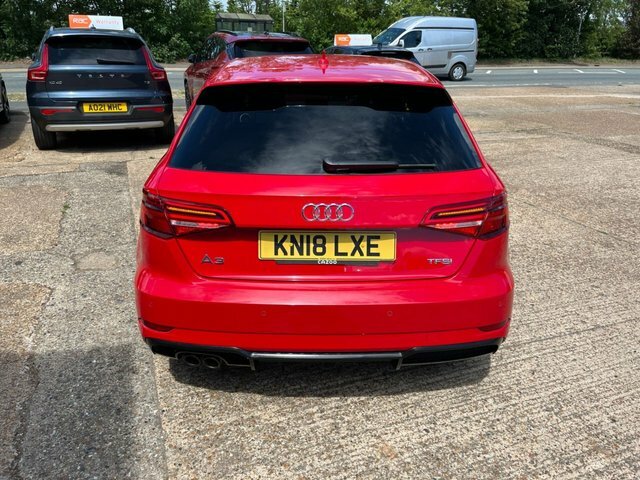 Audi A3 1.5 Tfsi Cod Black Edition Sportback S KN18LXE Red #6