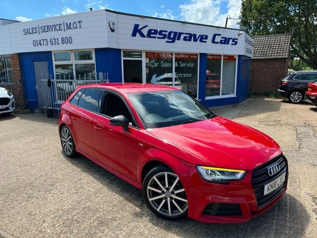 Audi A3 1.5 Tfsi Cod Black Edition Sportback S KN18LXE Red