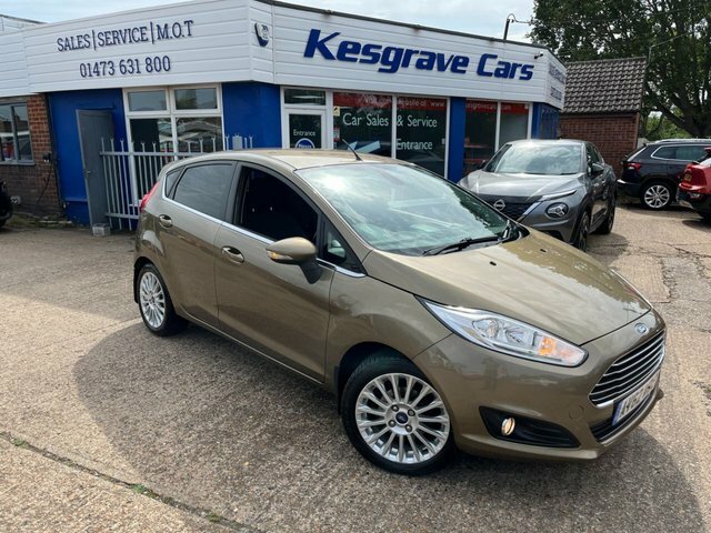 Ford Fiesta 1.0T Ecoboost Titanium Hatchback Brown