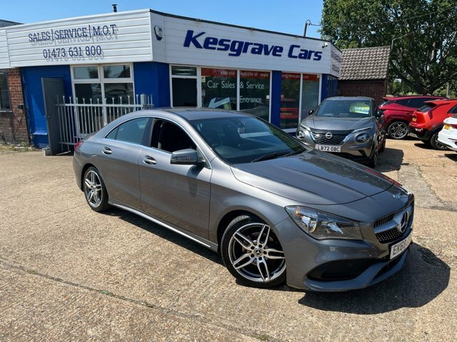 Mercedes-Benz CLA Class 1.6 Cla180 Amg Line Edition Coupe 7G-dc Grey