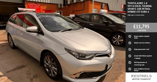Toyota Auris Vvt-h Excel Touring Sports Silver