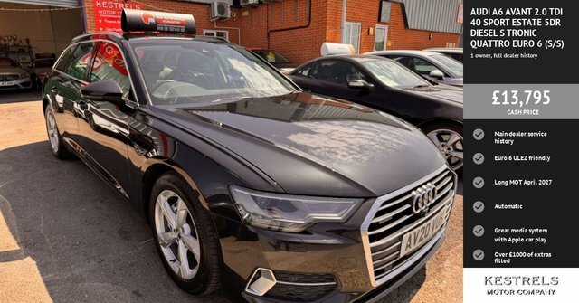Audi A6 Avant Tdi 40 Sport Estate Black