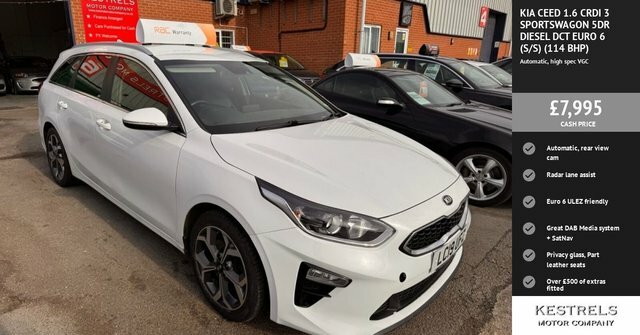 Kia Ceed Crdi 3 Sportswagon White
