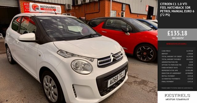 Citroen C1 Vti Feel Hatchback White